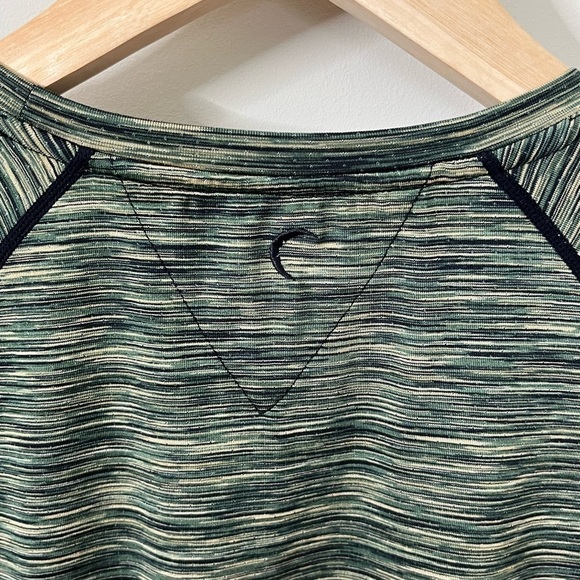 Zyia Active Long Sleeve Top Size Medium Green Yellow - Picture 5 of 9